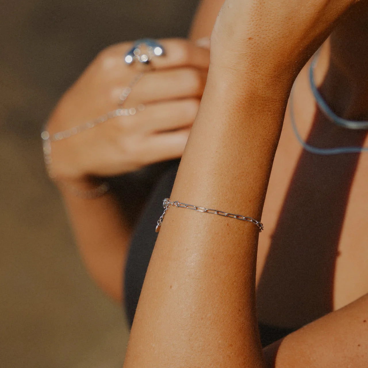 Mykonos Paperclip Bracelet
