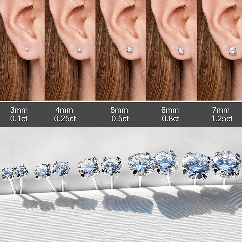 Celestia Stud Set (Set of 5 Pairs)